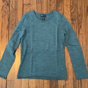 JNY Collection Women's SeaBlue Long Sleeve wool sweater 
Size - S